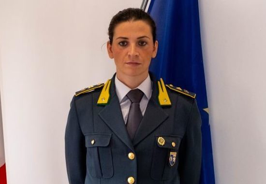 Il maggiore Lara Baiardi è il nuovo comandante del gruppo della Guardia di finanza di Asti