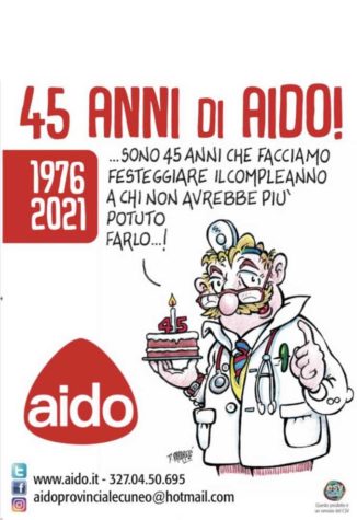 L’Aido cuneese compie 45 anni