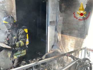 Nizza Monferrato: incendio in un appartamento, evacuate quattro persone