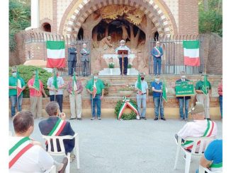 Montà: alpini, amministratori e molti cittadini alla giornata della croce luminosa