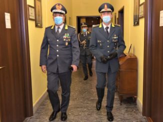 Il comandate della Guardia di finanza per l'Italia del Nord-Ovest in visita a Cuneo