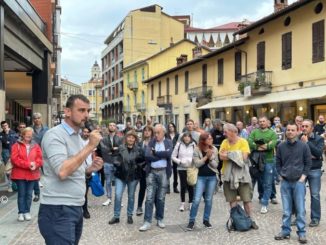 In 150 alla manifestazione Free vax-No green pass di sabato a Bra 1
