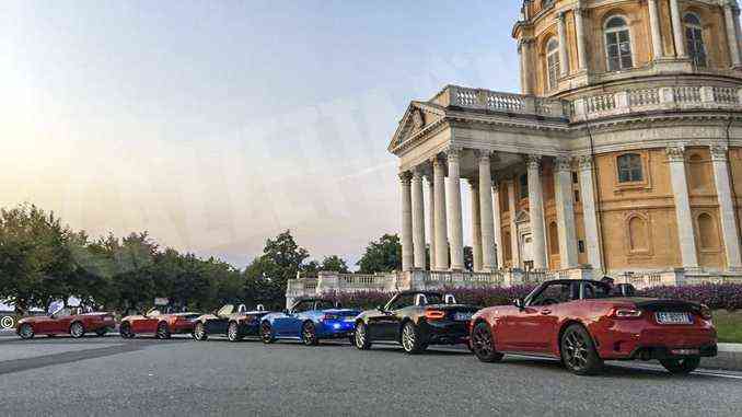 In arrivo a Govone il Giro delle Langhe dedicato alle Fiat 124 Spider