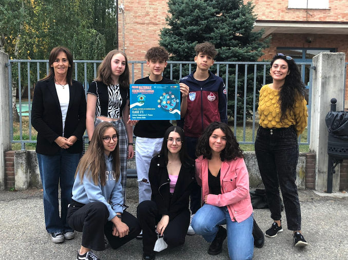 Gli studenti premiati per la chimica