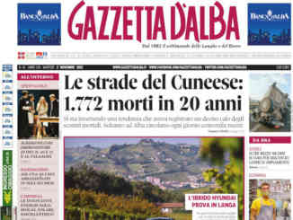 La copertina di Gazzetta d’Alba in edicola martedì 2 novembre