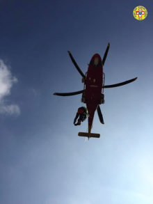 Intervento del Soccorso Alpino e del 118 a Sanfront: scalatore si infortuna in arrampicata