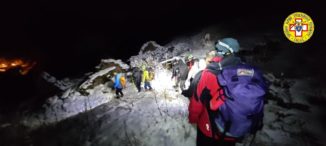 Migranti dispersi nella neve a duemila metri nel comune di Bardonecchia, salvati nella notte dal Soccorso alpino e speleologico piemontese 1