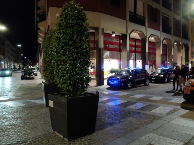 Movida notturna: ancora controlli dei Carabinieri in via Cavour a Bra
