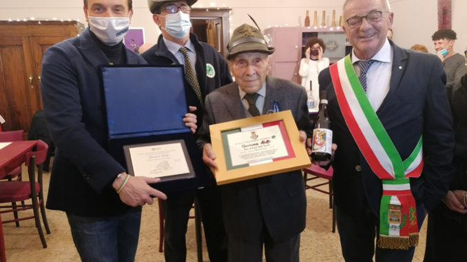 L’Alpino più anziano del Piemonte Nord-Ovest compie 105 anni