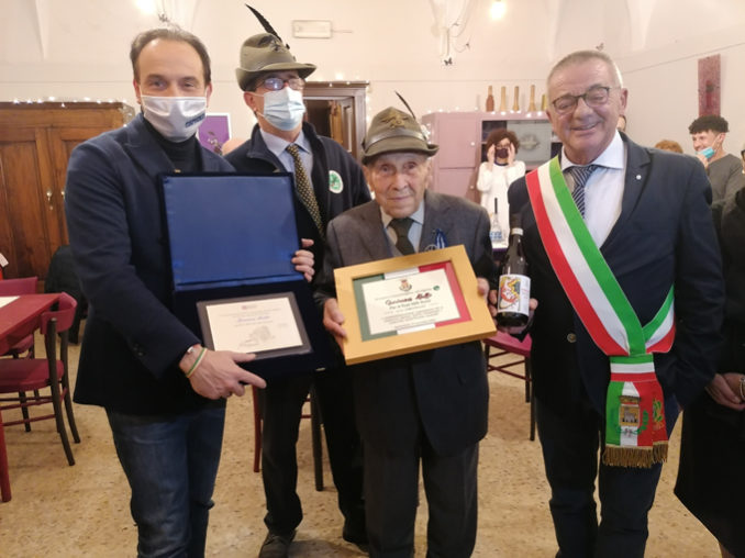 L’Alpino più anziano del Piemonte Nord-Ovest compie 105 anni