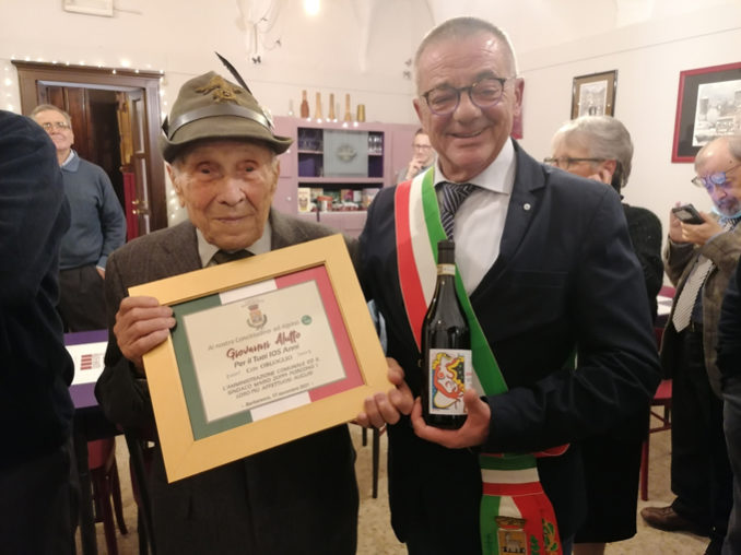 L’Alpino più anziano del Piemonte Nord-Ovest compie 105 anni 1