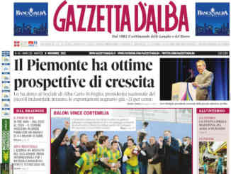 La copertina di Gazzetta d’Alba in edicola martedì 9 novembre