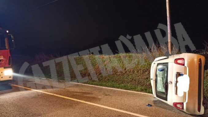 Incidente poco prima di mezzanotte a San Damiano d'Asti: illeso il conducente