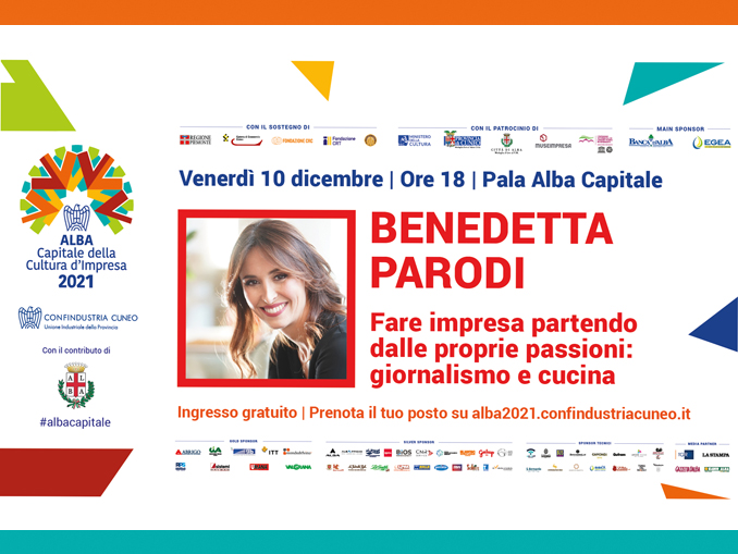 Benedetta Parodi protagonista al Pala Alba Capitale, venerdì 10 dicembre alle ore 18