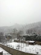La nevicata su Langhe e Roero