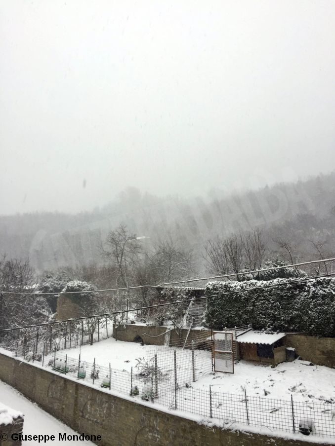 La nevicata su Langhe e Roero