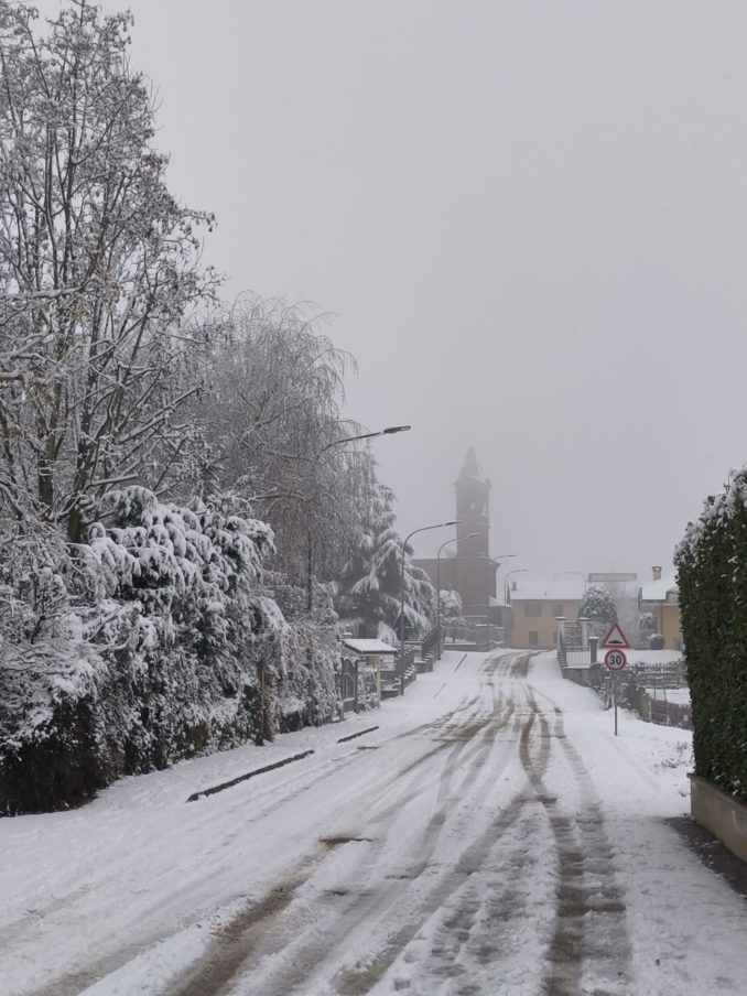 La nevicata su Alba, Bra, le Langhe e il Roero (FOTOGALLERY) 4