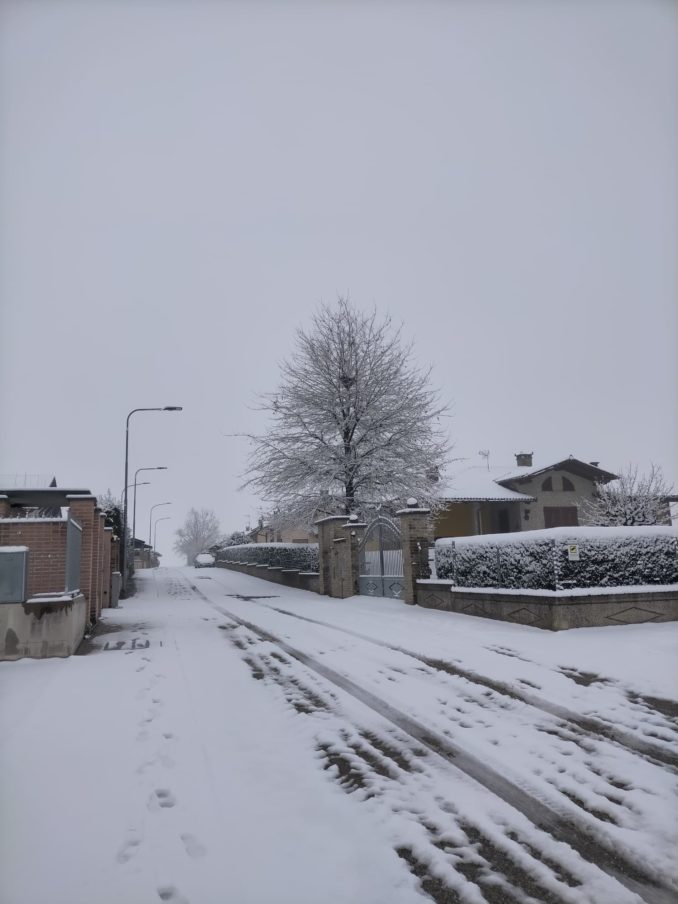 La nevicata su Alba, Bra, le Langhe e il Roero (FOTOGALLERY) 3