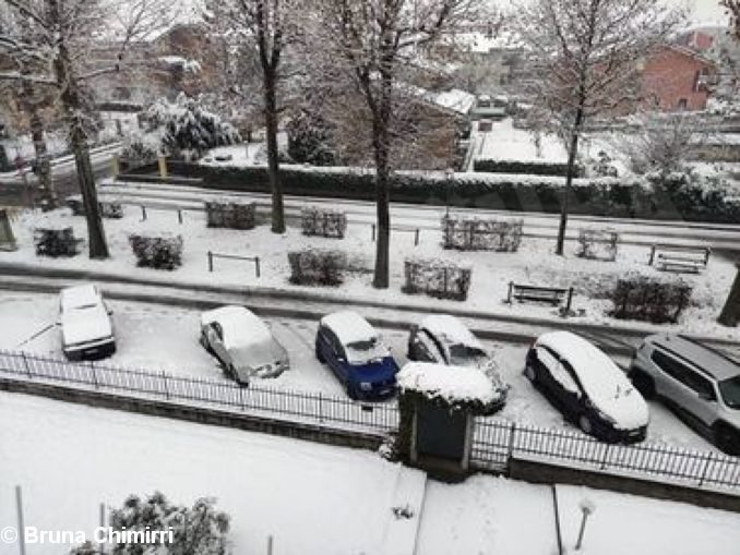 La nevicata su Alba, Bra, le Langhe e il Roero 25