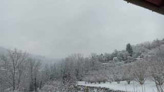 La nevicata su Alba, Bra, le Langhe e il Roero 2