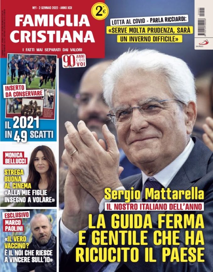 Famiglia Cristiana sceglie Mattarella come italiano dell’anno: «Ha ricucito il paese»