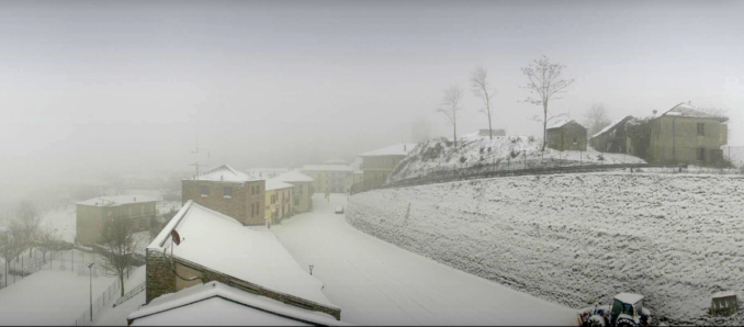 La nevicata su Alba, Bra, le Langhe e il Roero 6