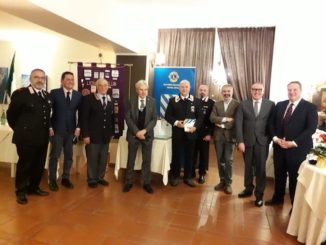 Riconoscenza ai Carabinieri dal Lions Club di Costigliole d'Asti