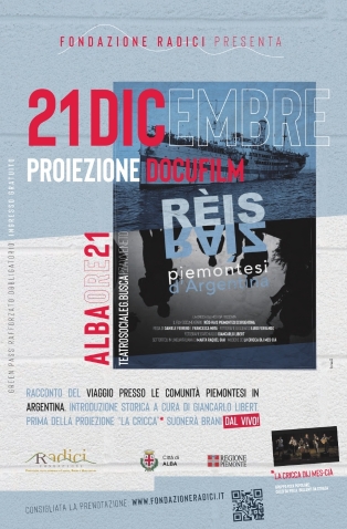 Il 15 a Ovada e il 21 dicembre al Teatro Sociale di Alba la Fondazione Radici e la Cricca presentano Rèis-Raìz 1