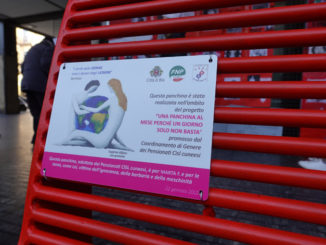 &ldquo;Una panchina al mese perch&eacute; un giorno solo non basta&rdquo;, inaugurata anche a Bra, simbolo della sfida culturale alla violenza di genere