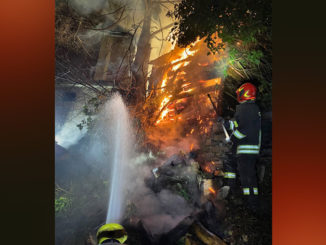 Incendio ad una legnaia a Mondov&igrave;