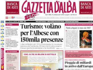 La copertina di Gazzetta d’Alba in edicola martedì 25 gennaio