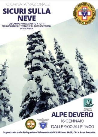 Sabato 16 gennaio torna "Sicuri sulla neve", la giornata nazionale per la sicurezza nella montagna invernale 1