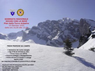 Sabato 16 gennaio torna "Sicuri sulla neve", la giornata nazionale per la sicurezza nella montagna invernale