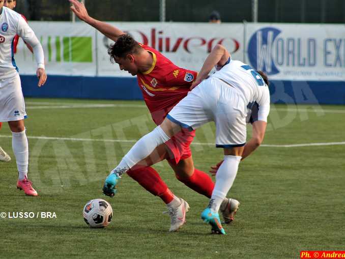 Serie D: il Fossano interrompe la striscia vincente del Bra 2