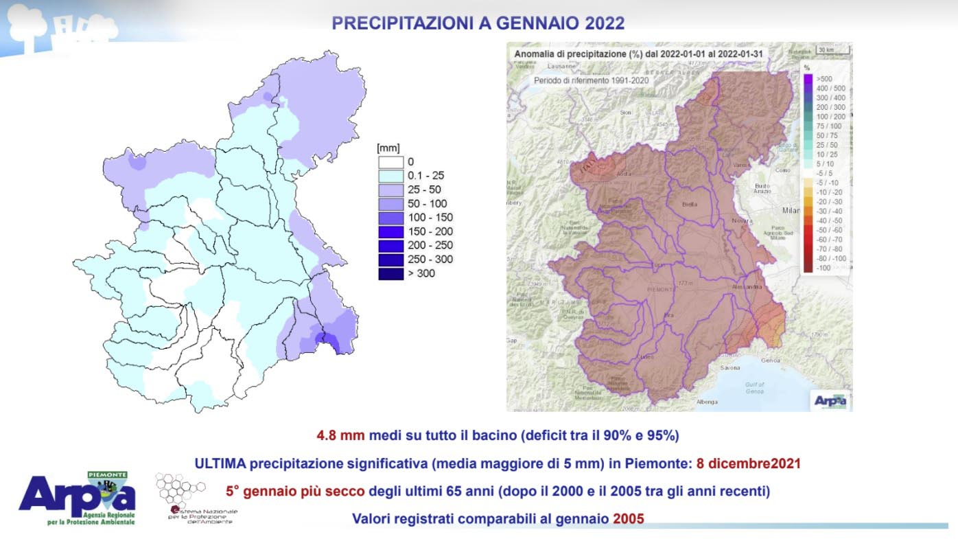 Siccità, il punto della situazione con le Province piemontesi 1