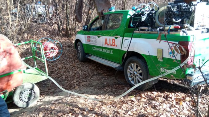 Fermato nei pressi della Casa di riposo di Sommariva Perno l'incendio di Maunera