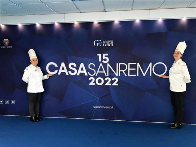 Per il Festival, cucina tutta al femminile a "Casa Sanremo", dove anche tre Lady Chef della Granda hanno fatto gli onori di casa 10