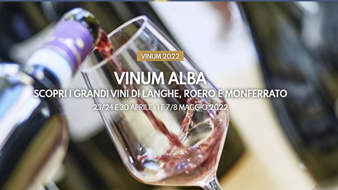 Con la 44ª edizione di Vinum, ad Alba torna la più grande enoteca a cielo aperto d’Italia