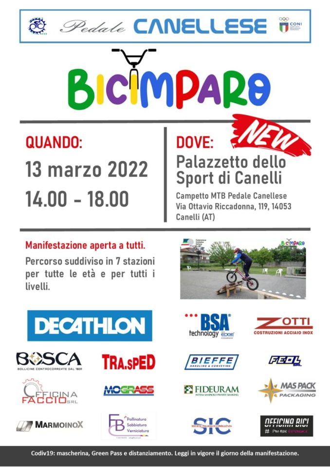 Canelli: Biciimparo per avvicinare i bambini alla Mountain bike 1