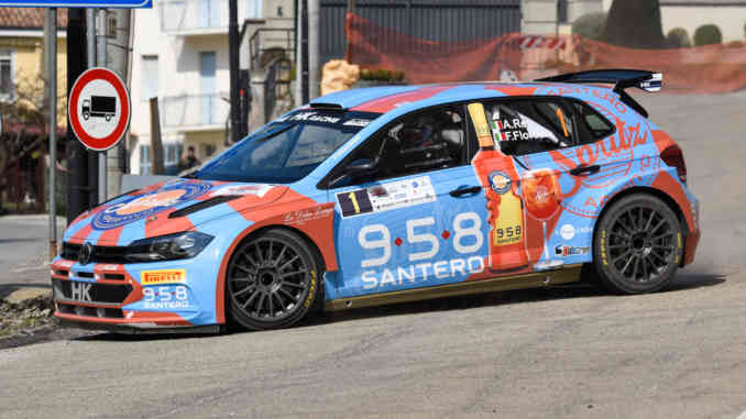 Re e Florean brindano a Canelli al 5° rally Vigneti monferrini