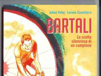 Bartali, il campione e l'eroe nel disegno di Lorena Canottiere