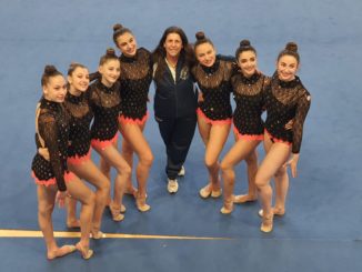 Prima prova del Campionato italiano di Ginnastica Estetica di Gruppo: la Ginnastica Alba in pedana al Palazzetto dello Sport 1