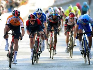 Matteo Sobrero secondo in volata alla Settimana Coppi e Bartali!