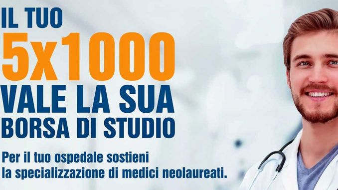 Il 5 per mille alla fondazione Ospedale servirà per la formazione di giovani medici