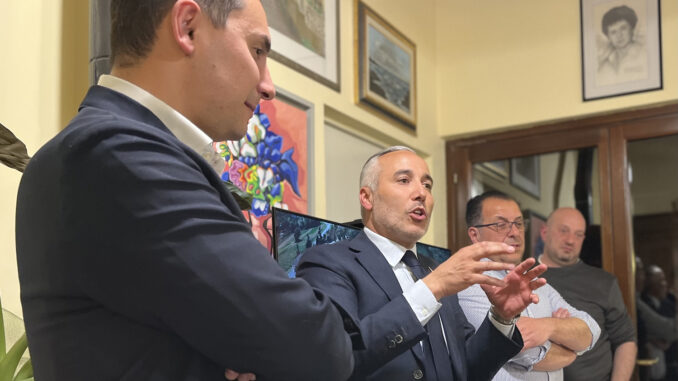 Fabio Carosso & Fabrizio Ricca-Regione Piemonte Il rally di Alba presentato al territorio