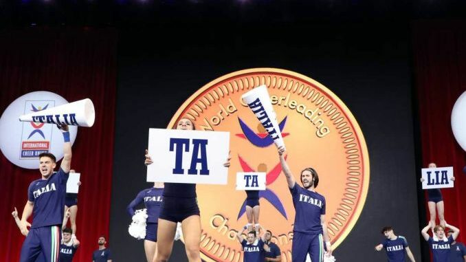 I Titans portano la nazionale azzurra al terzo posto mondiale nel cheerleading