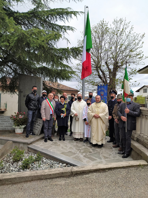 Monchiero: ricordato il 77° anniversario della Liberazione presso il monumento ai Caduti 6