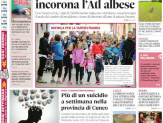 La copertina di Gazzetta d’Alba in edicola martedì 5 aprile