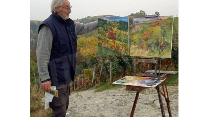 Beppe Gallo e  Luciana Bertorelli espongono nel centro storico di Neive