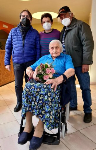 Margherita Bain ha raggiunto il traguardo dei 107 anni 1